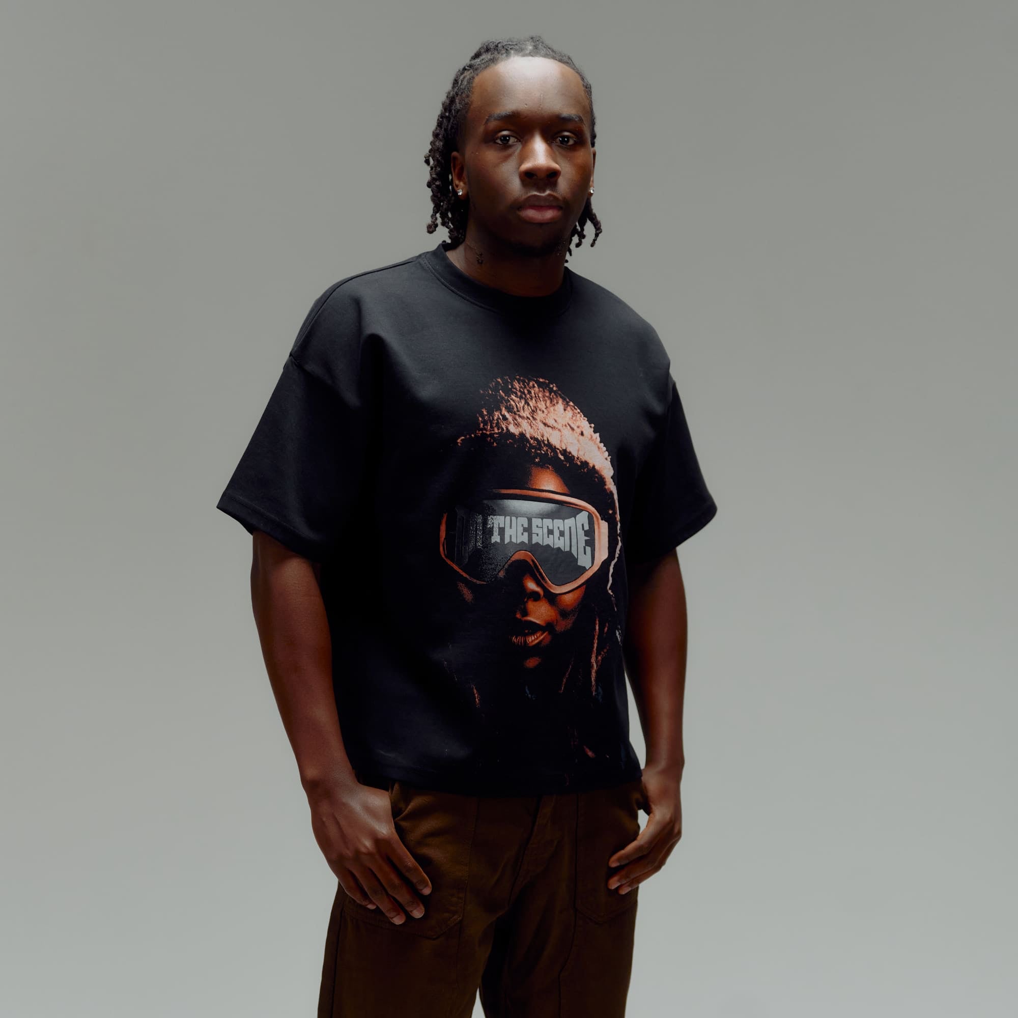 Focus - Black Oversized T-Shirt