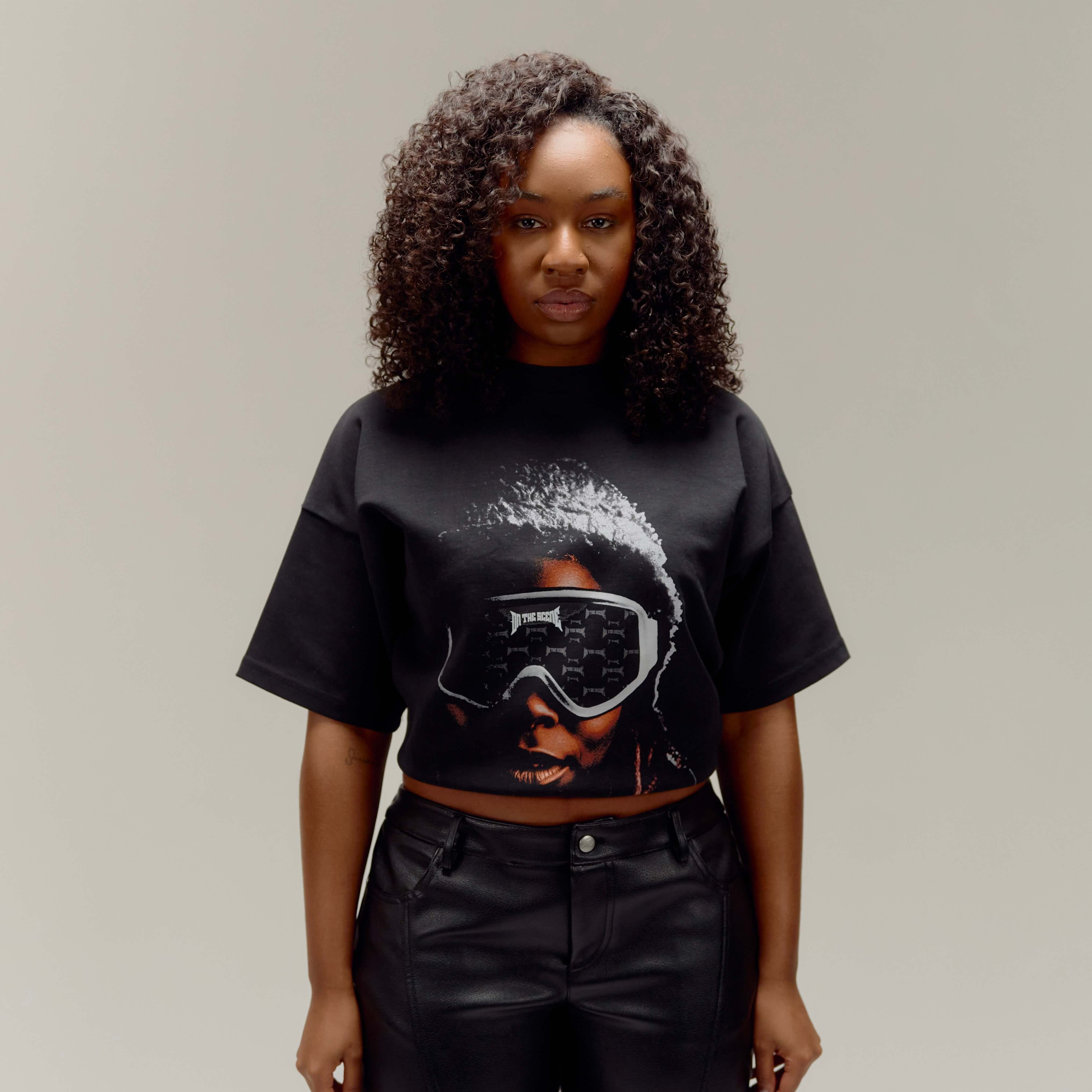 Midnight - Black Oversized T-Shirt