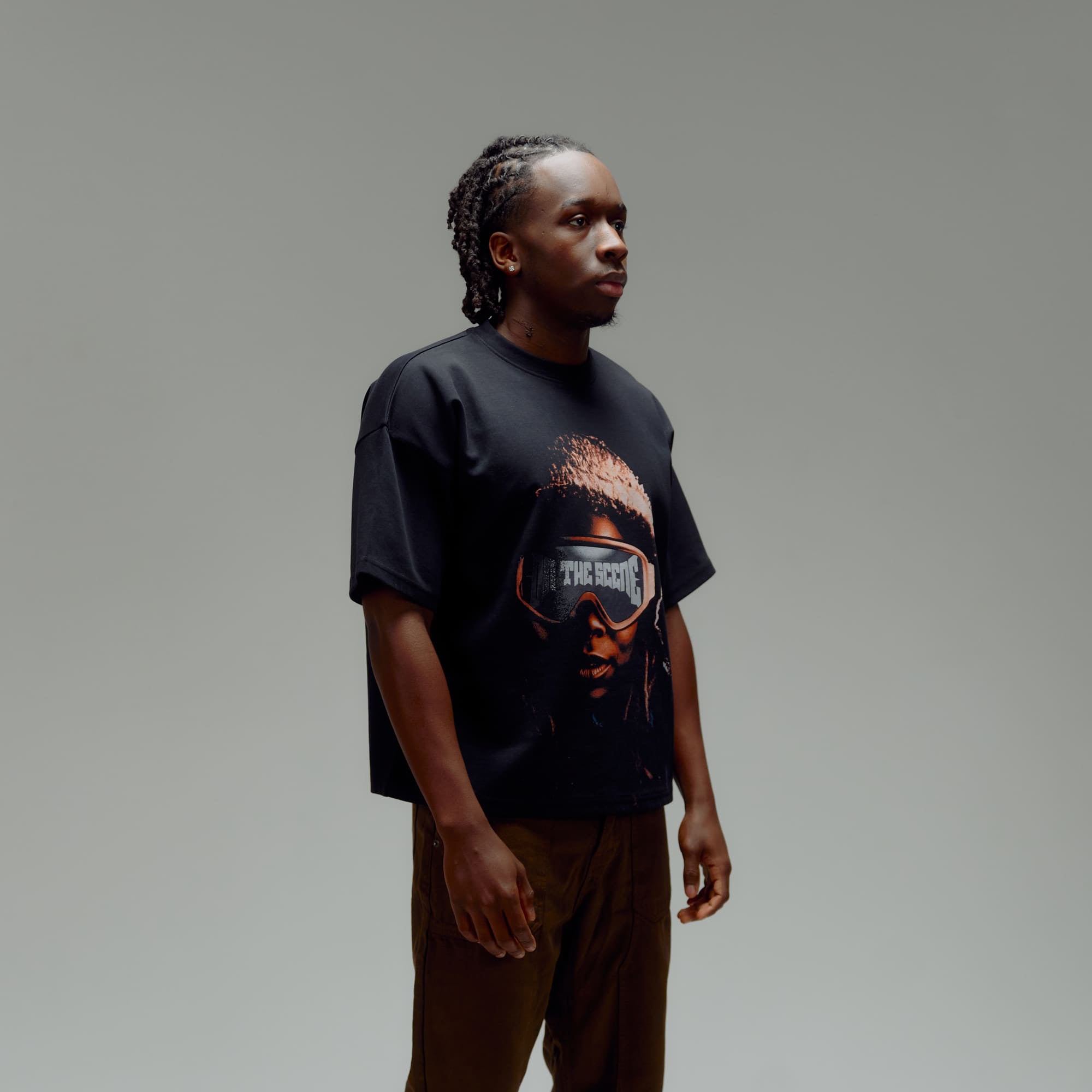 Focus - Black Oversized T-Shirt