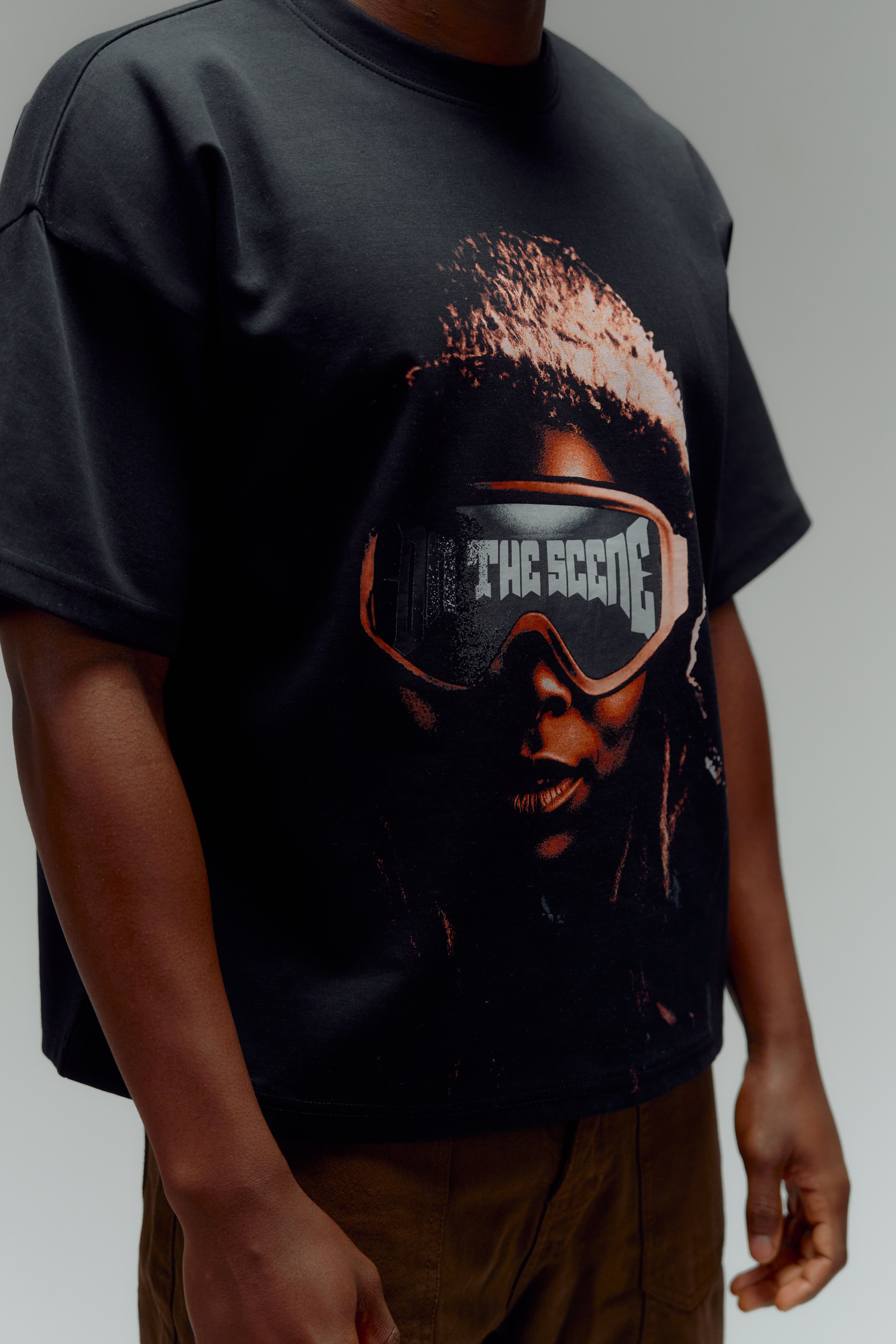 Focus - Black Oversized T-Shirt