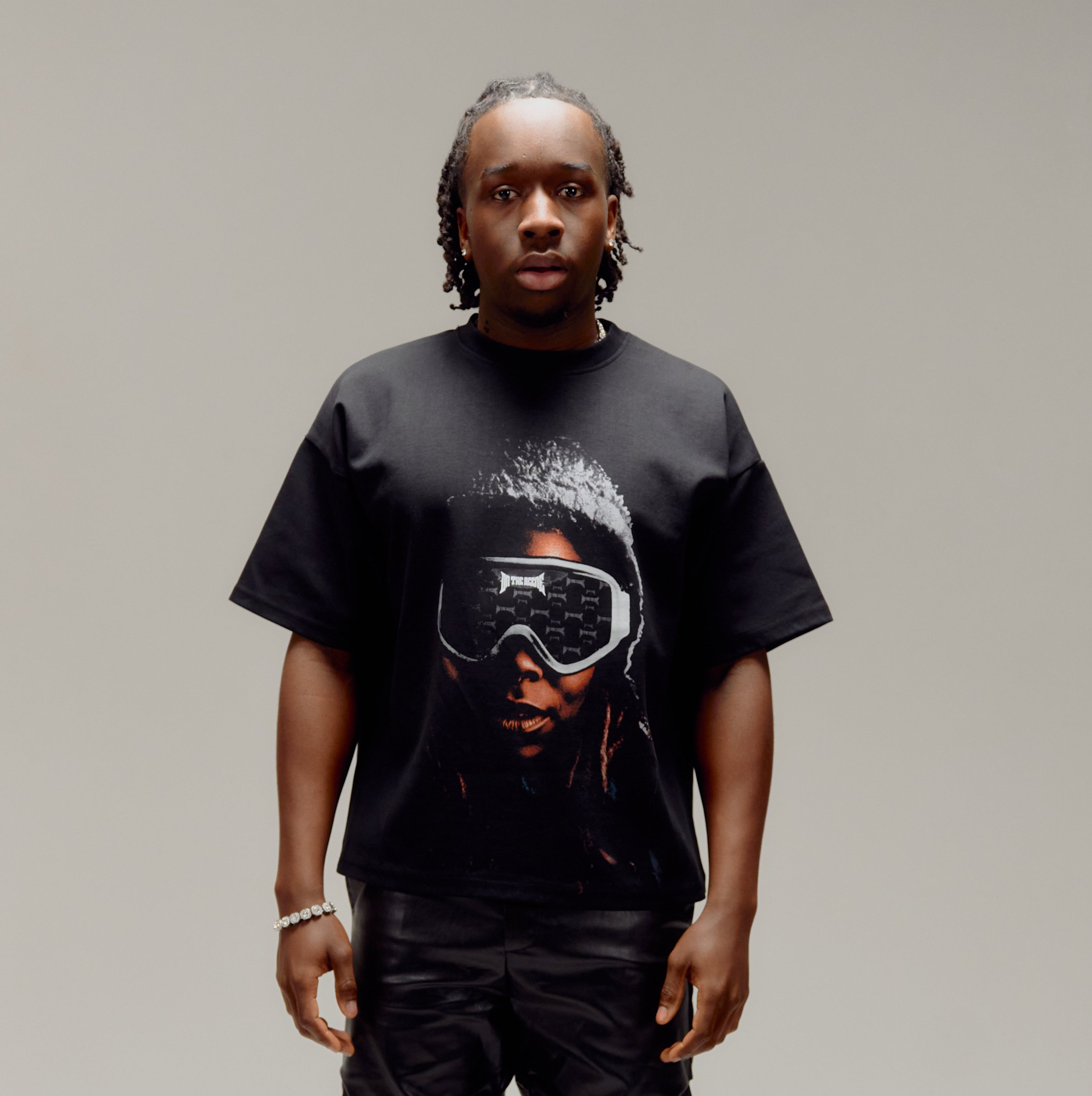 Midnight - Black Oversized T-Shirt
