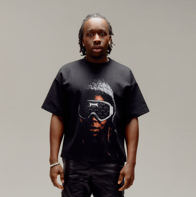 Midnight - Black Oversized T-Shirt