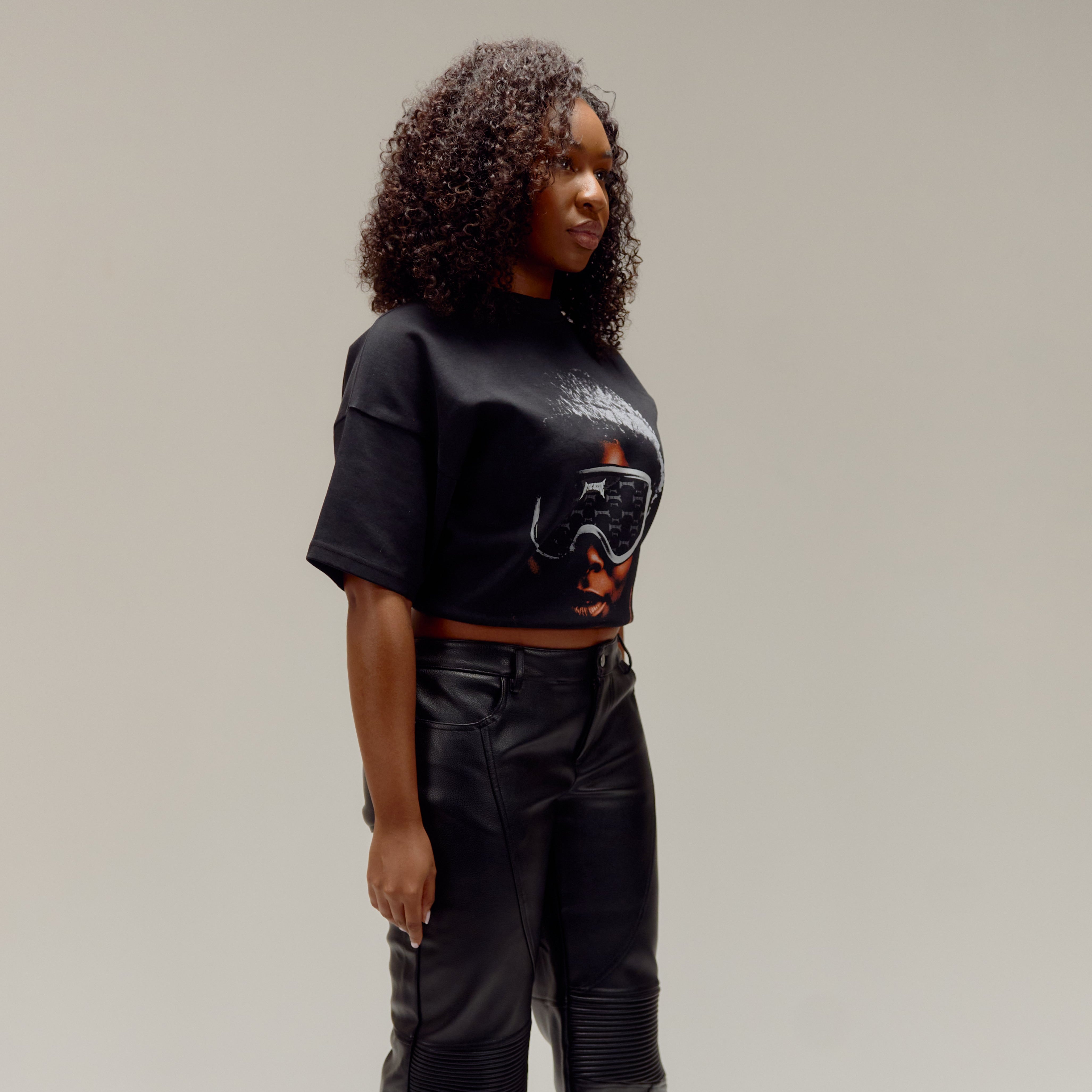 Midnight - Black Oversized T-Shirt
