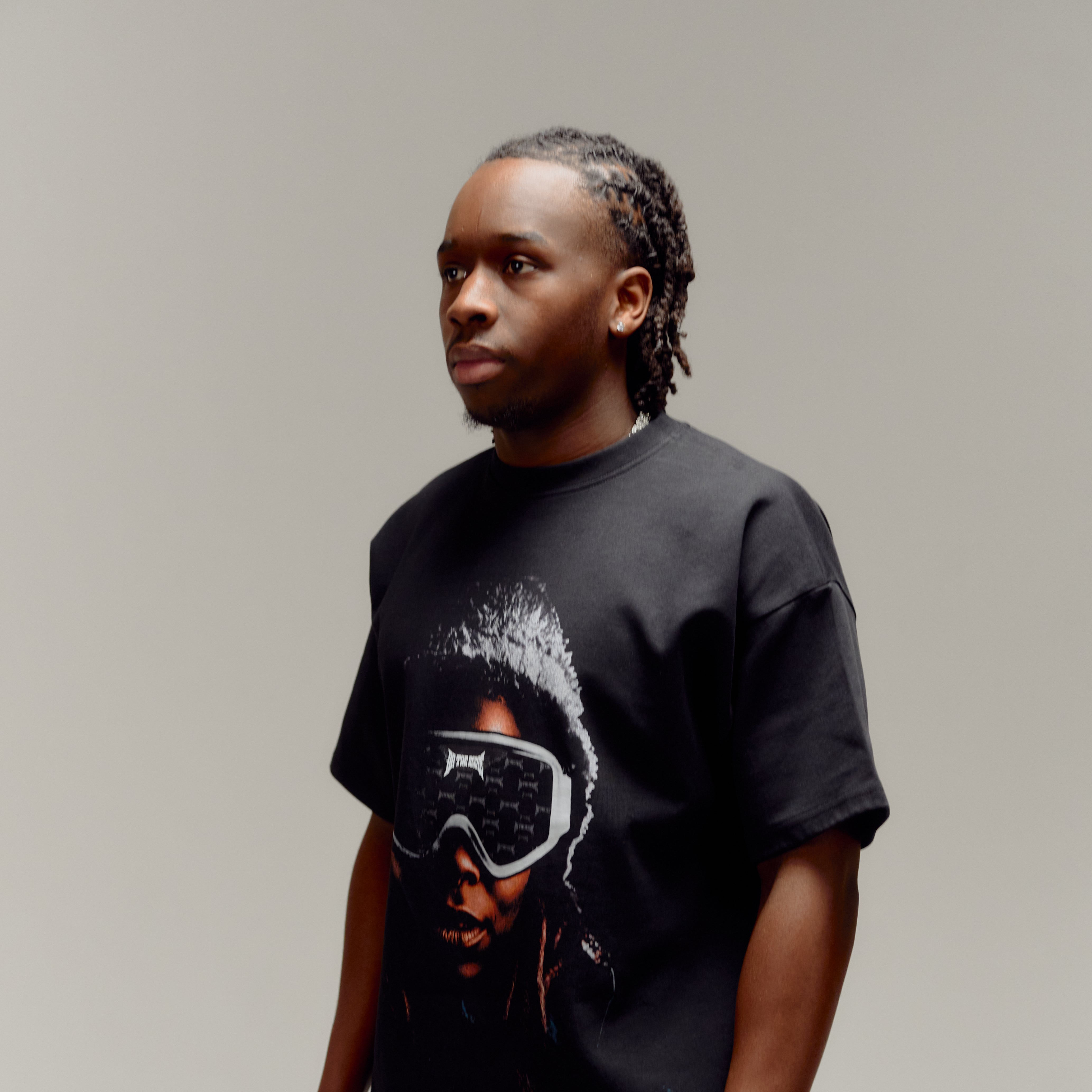Midnight - Black Oversized T-Shirt
