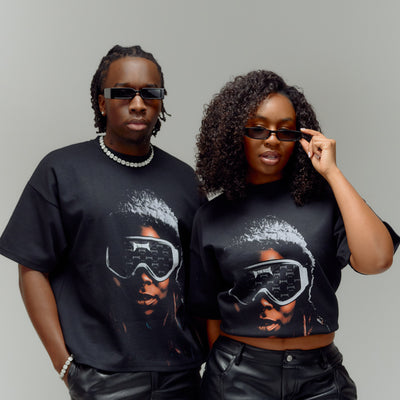 Midnight - Black Oversized T-Shirt
