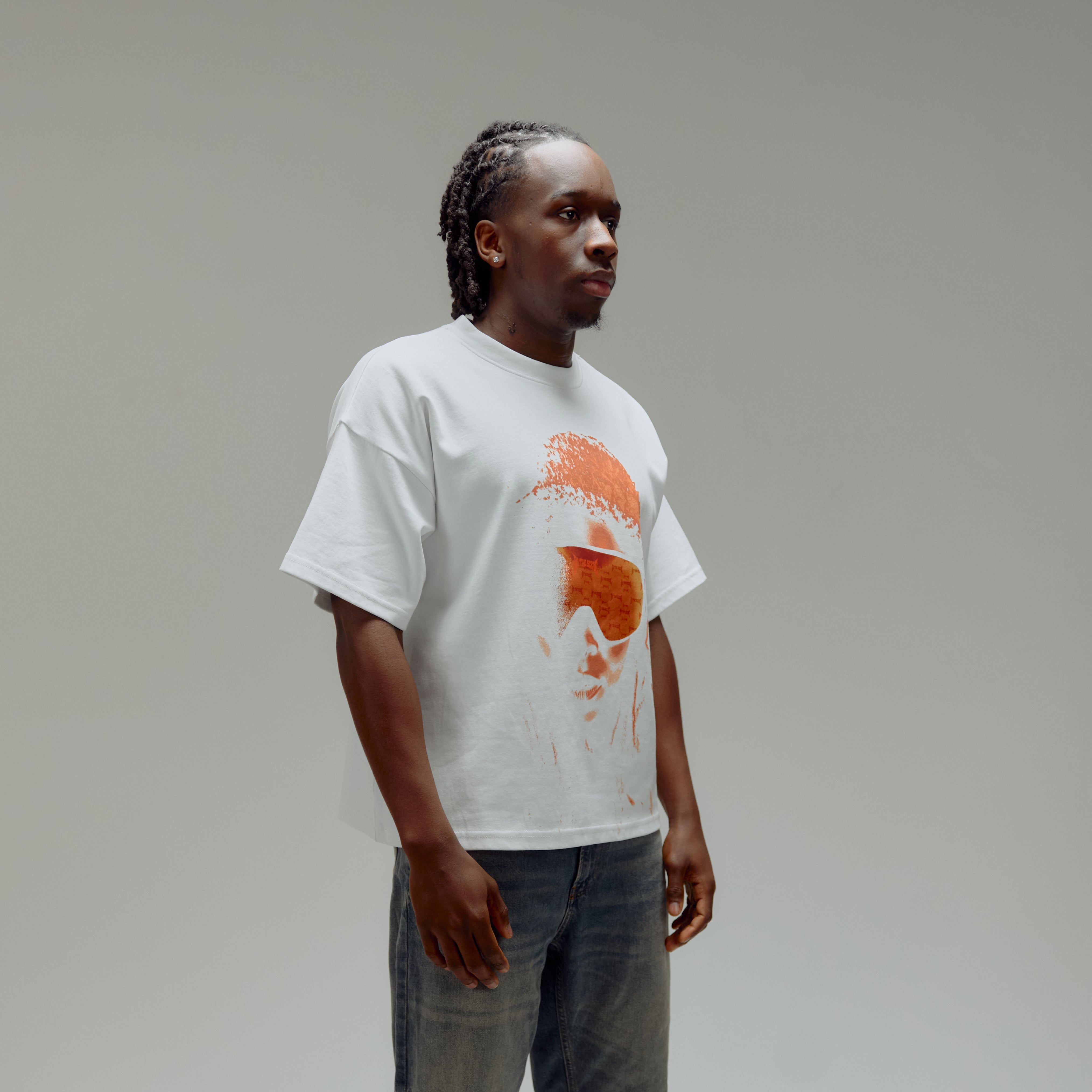 Ghost - White Oversized T-Shirt